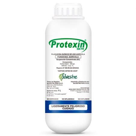 Protexin L Carbendazim Fungicida Sistemico Accion Preventiva Y