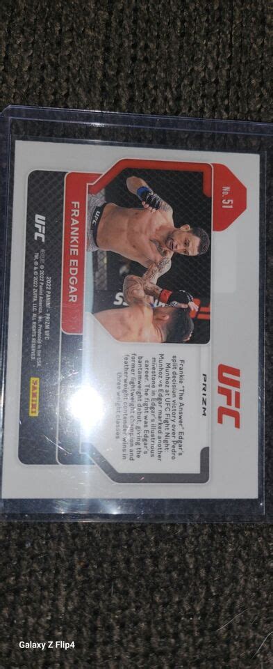 Panini Prizm Ufc Hyper Prizm Frankie Edgar Ebay