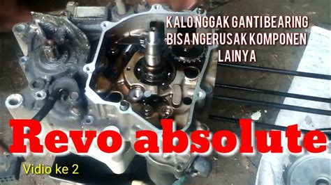 Cara Bongkar Mesin Motor Honda Revo Absolute Youtube