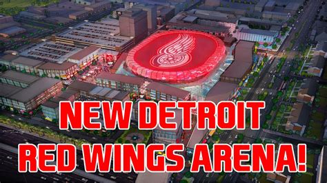 New Detroit Red Wings Arena My Thoughts Youtube