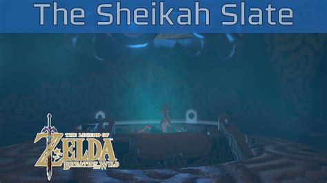 The Legend Of Zelda Breath Of The Wild Follow The Sheikah Slate