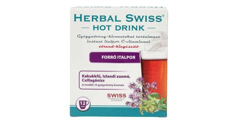 HERBAL SWISS HOT DRINK ITALPOR 12 DB Pepita Hu