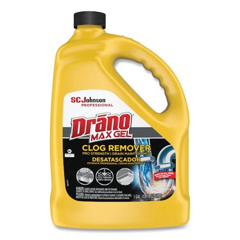 Drano Max Gel 128 Fl Oz Drain Cleaner In The Drain Cleaners Department At