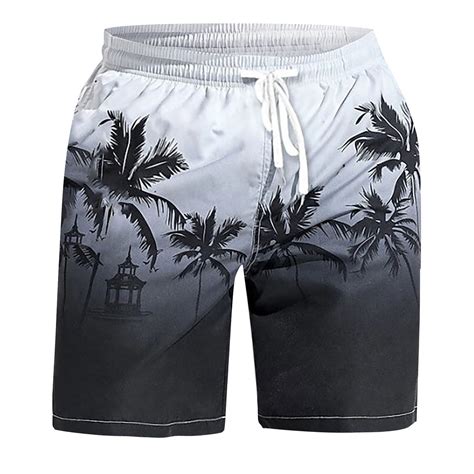 Caqnni Men S Swim Trunks Quick Dry Board Shorts Beach Shorts Bathing