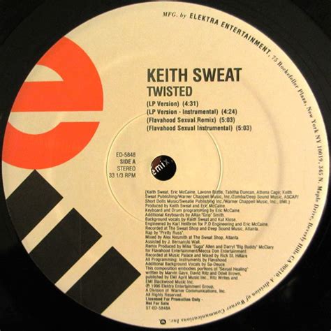 Keith Sweat - Twisted (1996, Vinyl) | Discogs