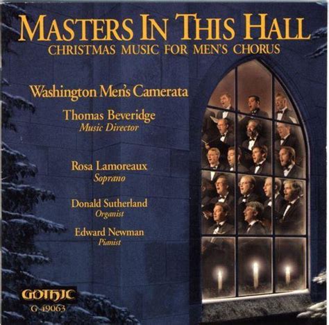 Masters In This Hall Washington Mens Camerata Cd Album Muziek Bol