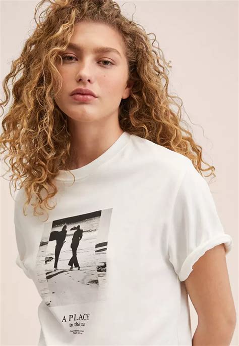 Buy Mango Boats Printed Cotton T Shirt 2024 Online Zalora Philippines