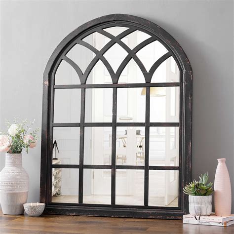 Sadie Black Arch Wall Mirror Tuscan Decorating Tuscan Design Tuscan