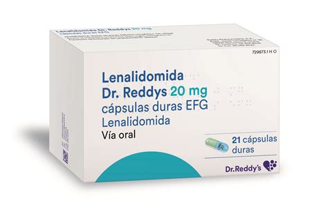 Lenalidomida Dr Reddys Efg Mg Capsulas Farmac Uticos