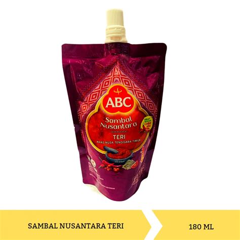 Jual Abc Sambal Sambel Nusantara Geprek Teri Terasi Pouch Ml