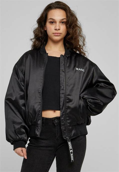 Karl Kani Retro Chaquetas Bomber Blacknegro Zalandoes