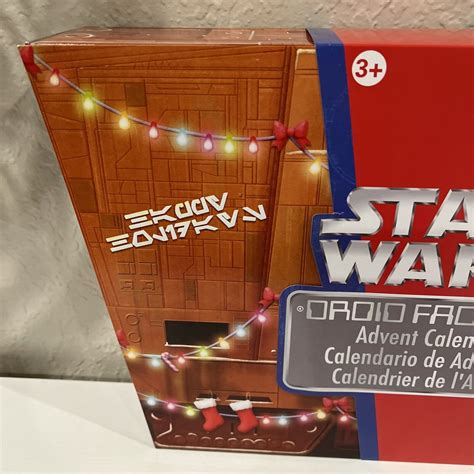 Empty Display Sandcrawler Box Star Wars Droid Factory Advent Calendar