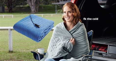 ALDI Is Doing $30 Heated Blankets So You Can Wrap Your Frosty Self Up