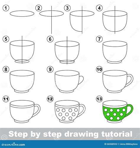 Pencil Drawings Step By Step Cup - pencildrawing2019