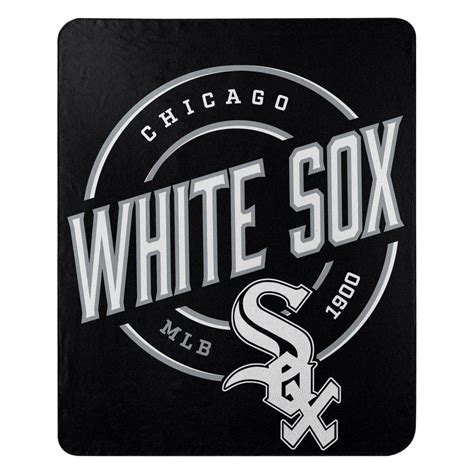 Chicago White Sox Blanket 50x60 Fleece Campaign Design Chicago White