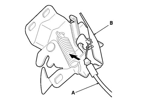 2002 Honda Accord Hood Latch