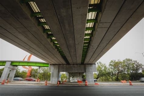 Continúan cierres viales por construcción del Puente Verde en Monterrey