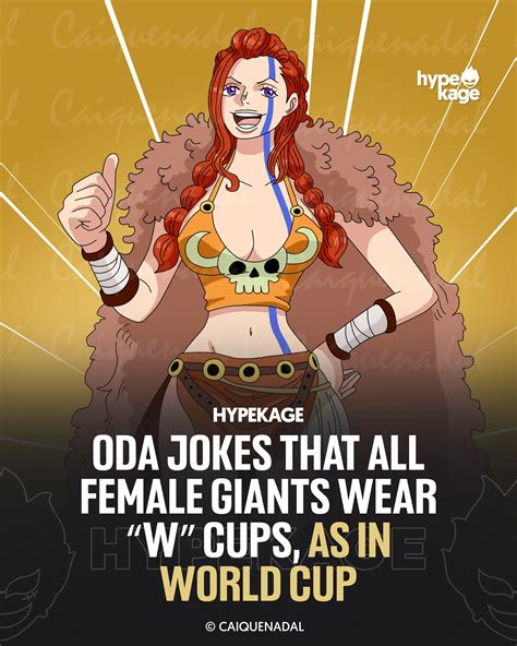Hypekage - A fan asked Oda in SBS Vol 112 if giant women like Ripley