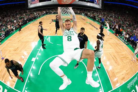 Celtics Kristaps Porzingis The Spark In Game 1 Of Nba Finals