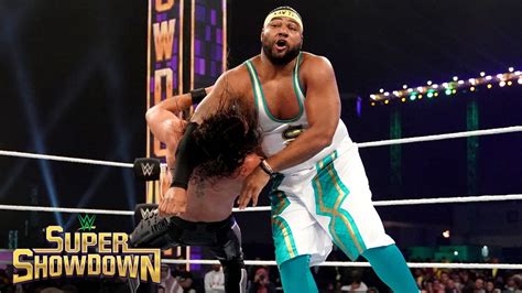 Video Wwe Super Showdown The Street Profits Vs Seth Rollins And