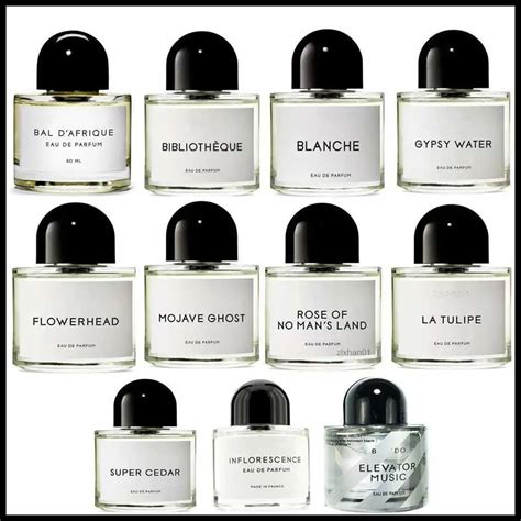 Byredo Perfume Collection 15 Fragrance Types 100ml33oz Spray Bal