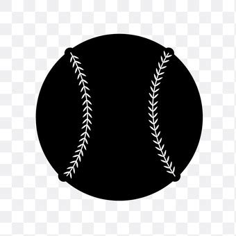 Baseball Ball Silhouette