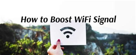 How To Boost Wifi Signal Whatphone Guide