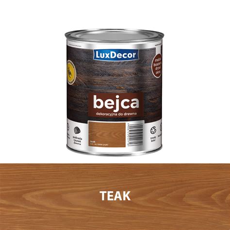 LuxDecor Bejca Do Drewna Teak 200 Ml Sklepdecor