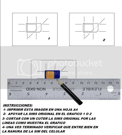 Como Cortar Sim A Micro Sim Taringa