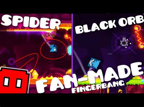 Fan Made Geometry Dash Black Orb Spider YouTube