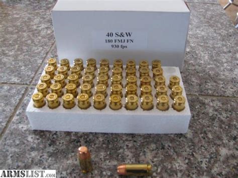 ARMSLIST - For Sale: Smith & Wesson .40 AMMO