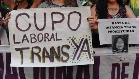 Es Ley El Cupo Laboral Travesti Trans Y Transg Nero En La