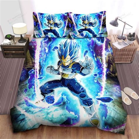 Dragon Ball Vegeta Blue Bedding Set