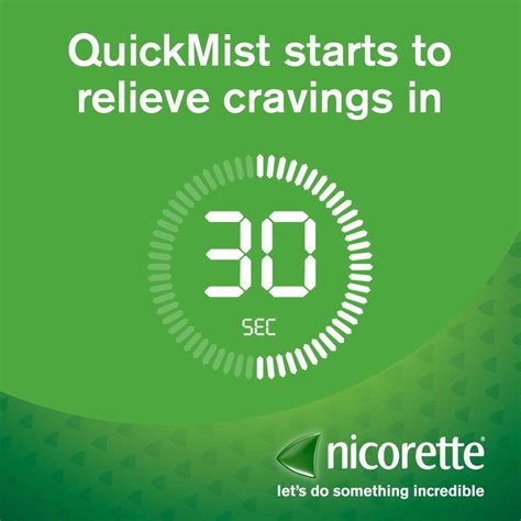 Nicorette Quickmist Mouth Spray 1 Mg Spray Duo Nicotine Spray