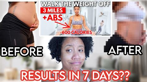 I Did A Week Of Growwithjos Walking Workouts Did I Lose Any Belly