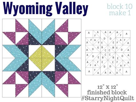 Starry Night Block Wyoming Valley Fairfield World Blog Starry