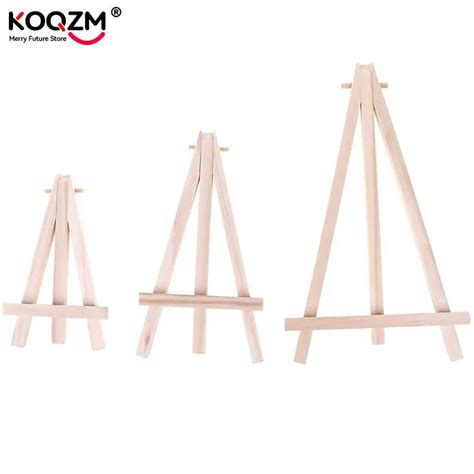 Pc Mini Wood Artist Tripod Painting Easel For Photo Painting Postcard