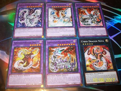 6 Card Cyber Dragon Extra Deck Builder Ledd Yu Gi Oh Wish