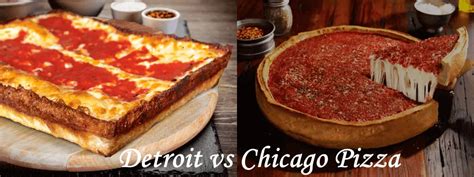 Detroit Vs Chicago Pizza Guess 3 Delicious Differences