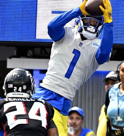 Jalen Ramseys Interception Seals Rams Win Over Falcons Orange