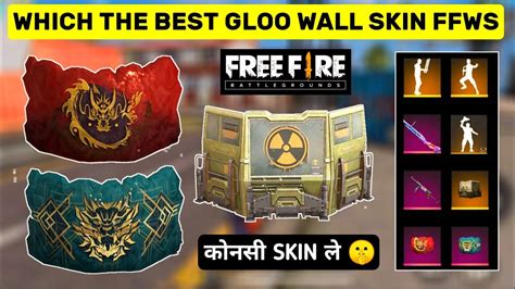 Which The Best Gloo Wall Skin FFWS Event Free Fire Aurous Dragon Vs