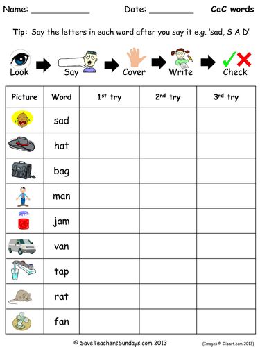 Year 1 Spellings Words Lists New Curriculum Teaching Resources