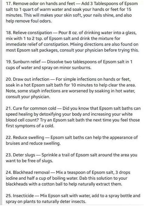 Will Epsom Salt Draw Out Infection Np