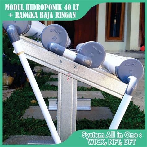 Jual Modul Hidroponik Lt Rangka Baja Ringan Shopee Indonesia