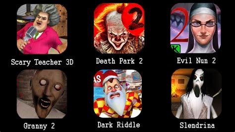 Scary Teacher 3D Granny Chapter Two Evil Nun 2 Mr Meat Granny Slendrina