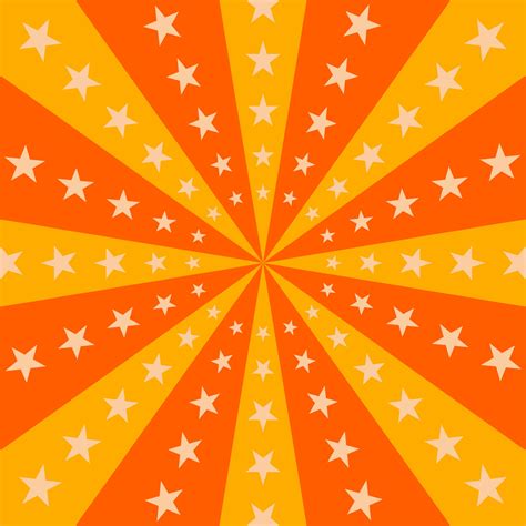 orange starburst beam seamless background 7772924 Vector Art at Vecteezy