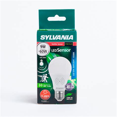 FOCO OSRAM LED CLASSIC SENSOR 60W LUZ BLANCA Supermercadosantamaria