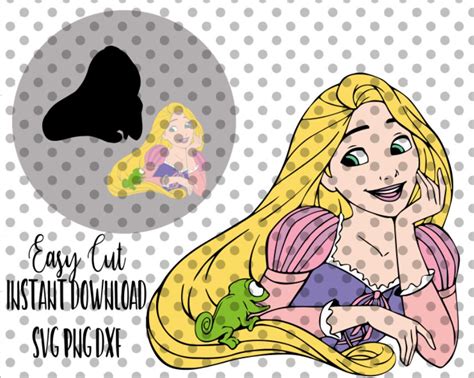 Disney Tangled Svg