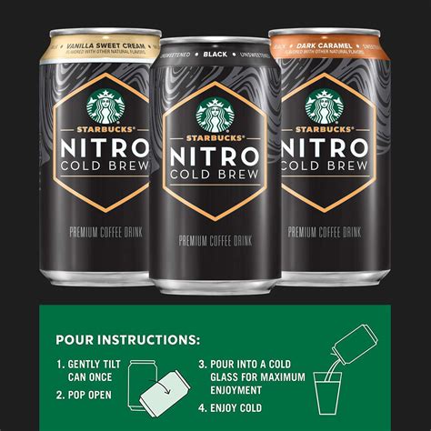 Starbucks Nitro Cold Brew 2 Flavor Sweet Cream India Ubuy