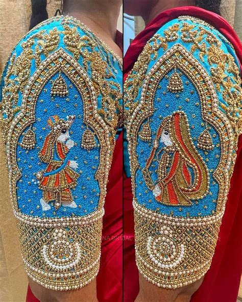 Pin By ALMEENAPRABHU On Embroidery N Aari Work Gold Work Embroidery